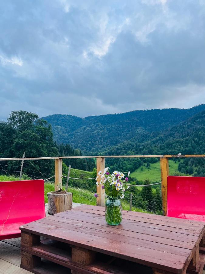Mitarbi Silence - Cozy Holiday Cottages In Mountains ボルジョミ エクステリア 写真